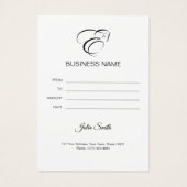 Lettre monogramme E Horse (Dos)