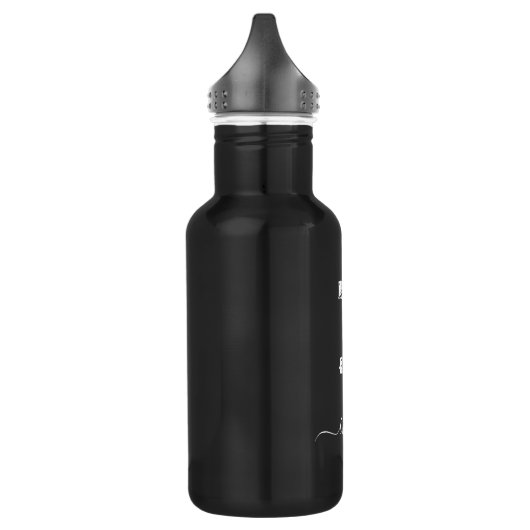 Lettre Monogramme I, Bouteille d'eau (Gauche)