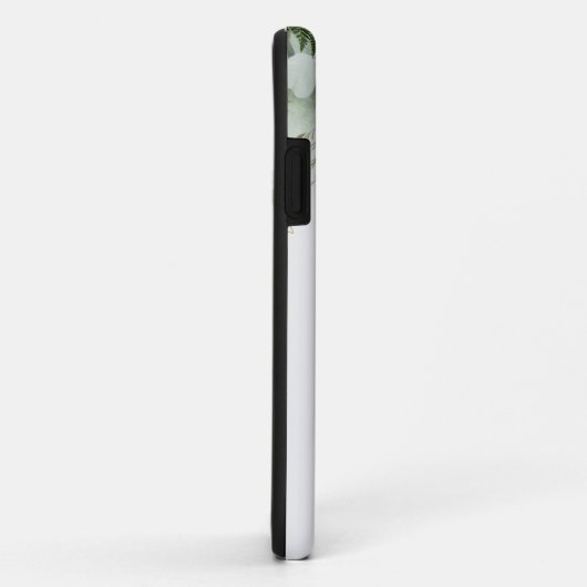 Lettre monographie H Coque-Mate coque iphone vert (Dos/Droite)