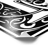 LETTRE MONOGRAPHIQUE Alphabet Floral P PHOTO (Coin)