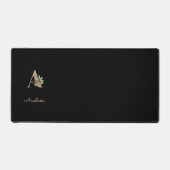 LETTRE MONOGRAPHIQUE BOtanique Élégante A (Recto)