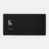 LETTRE MONOGRAPHIQUE BOtanique Élégante K (Recto)