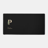 LETTRE MONOGRAPHIQUE BOtanique Élégante P (Recto)