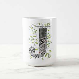 LETTRE MONOGRAPHIQUE COLORÉE J Mug