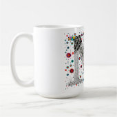 LETTRE MONOGRAPHIQUE COLORÉE M Mug (Gauche)