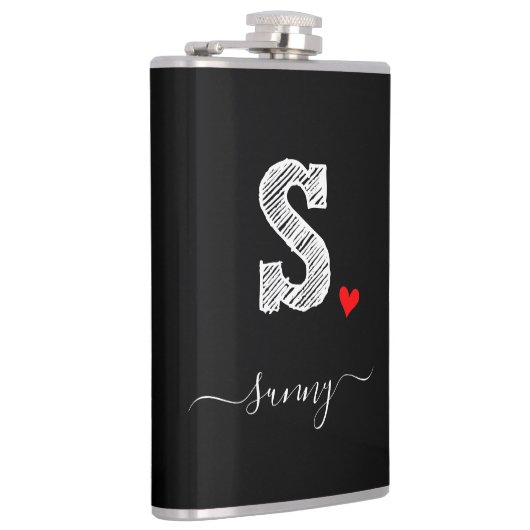 LETTRE MONOGRAPHIQUE D'ÉCRAN RÉtro S, FLACON (Droite)