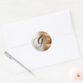 LETTRE MONOGRAPHIQUE G Sticker Mariage Enveloppe (Enveloppe)