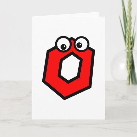 LETTRE MONOGRAPHIQUE O Drôle (Devant)