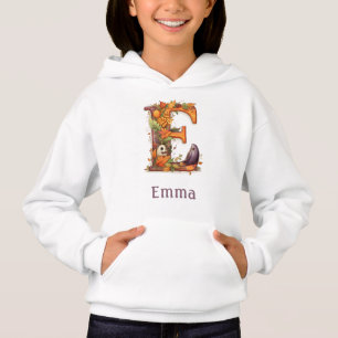 LETTRE MOYENNE E Sweat - shirt à capuche MITE Hall