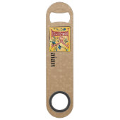 LETTRE MOYENNE Florale Illuminée K MONO (Dos)