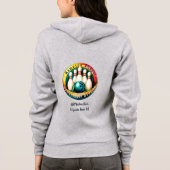 LETTRE NOIRE DE L'Indian River Sweat - shirt à cap (Dos)