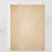 Lettre Officielle De La Carte De Vacances Du Père  (Dos)