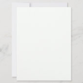 Lettre Officielle De La Carte De Vacances Du Père (Dos)