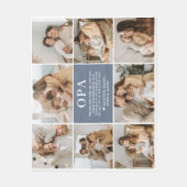 Lettre Opa Personnalisée Couverture polaire person (Devant)