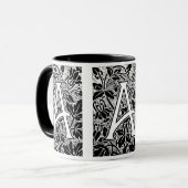 Lettre orange "A" Mug (Devant gauche)