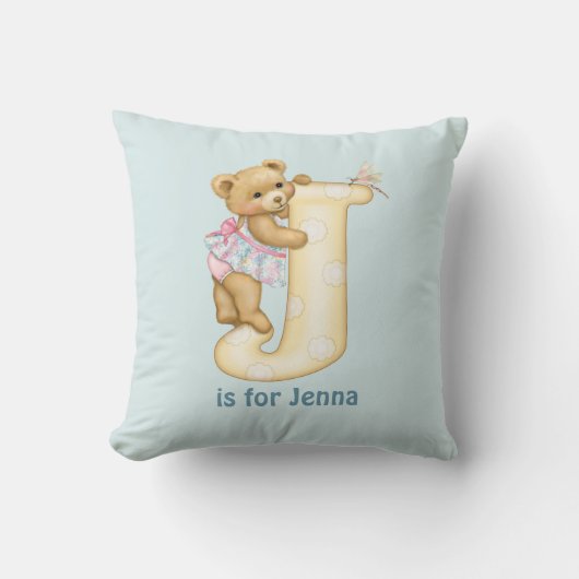 LETTRE OREILLE TDAY J Coussin (Recto)