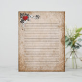 Lettre papier ancienne (Debout devant)