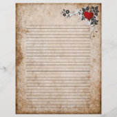 Lettre papier ancienne (Dos)