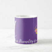 Lettre papillon Z Mug florale (Centre)