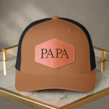 Lettre personnalisée Camel et noire PAPA
