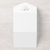 Lettre Photo Moderne À Mariée Sur Carte De Jour De (Dehors)