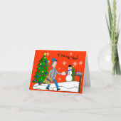 LETTRE PORTE "Merci" Carte pour notes (Devant)