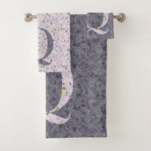 Lettre Q liberté violette