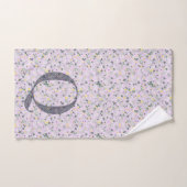 Lettre Q liberté violette (Serviette à main)