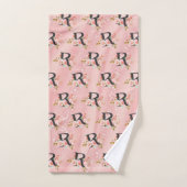 Lettre R (Serviette à main)