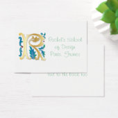 Lettre R Monogramme Fleur de lis (Bureau)