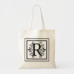 Lettre R Sac fourre-tout Monogramme
