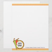 Lettre Restaurant de Mexicain de modèle d'en-tête de (Devant / Derrière)