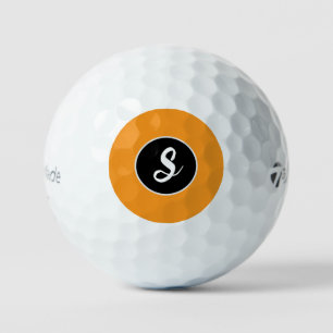 Lettre S balles de golf personnalisées taylormade