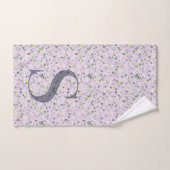 Lettre S, liberté violette (Serviette à main)