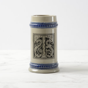 Lettre T avec des Dragons Mug
