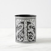 Lettre T avec des Dragons Mug (Centre)