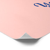 lettre T décoration murale florale personnalisée (Coin)