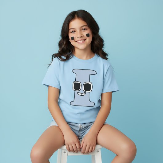 LETTRE T-shirt Alphabet I
