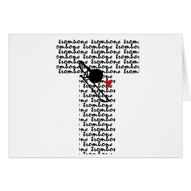 LETTRE Trombone T (Devant horizontal)