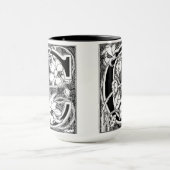 LETTRE VIN Fleur 'C' - Mug (Centre)