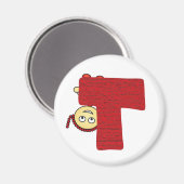 Lettre Witty T Magnet (Recto/Verso)