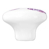 Lettre X coeurs monogramme et bouton de traction d (Côté)