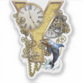 Lettre Y Sticker personnalisation Anniversaire (Devant)