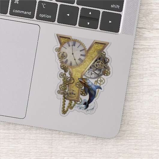 Lettre Y Sticker personnalisation Anniversaire (Détail)