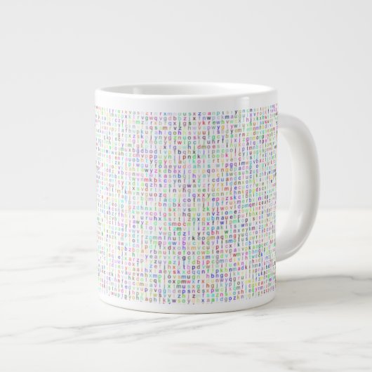 Lettres 20oz Mug (Devant droit)