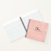 Lettres à la fille garde le carnet de mémoire (Intérieur)