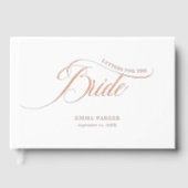 Lettres à la mariée, blanc, Rose-or- (Recto)
