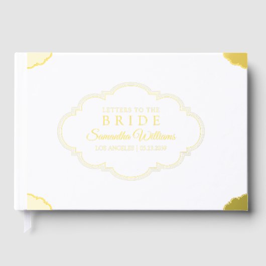 Lettres à la mariée Rococo Victorien (Recto)