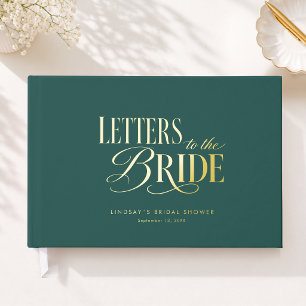 Lettres à la mariée ! Salle de douche de mariage v
