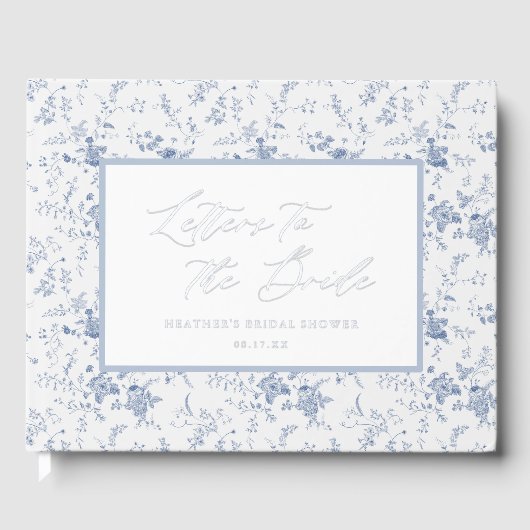 Lettres à la mariée Toile Réception de mariage (Recto)